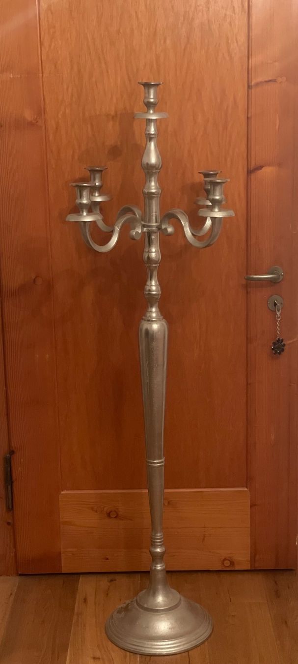 Portacandele: 5 armiger Kerzenleuchter – Usato da Schaffhausen venduto da marakesch41 4