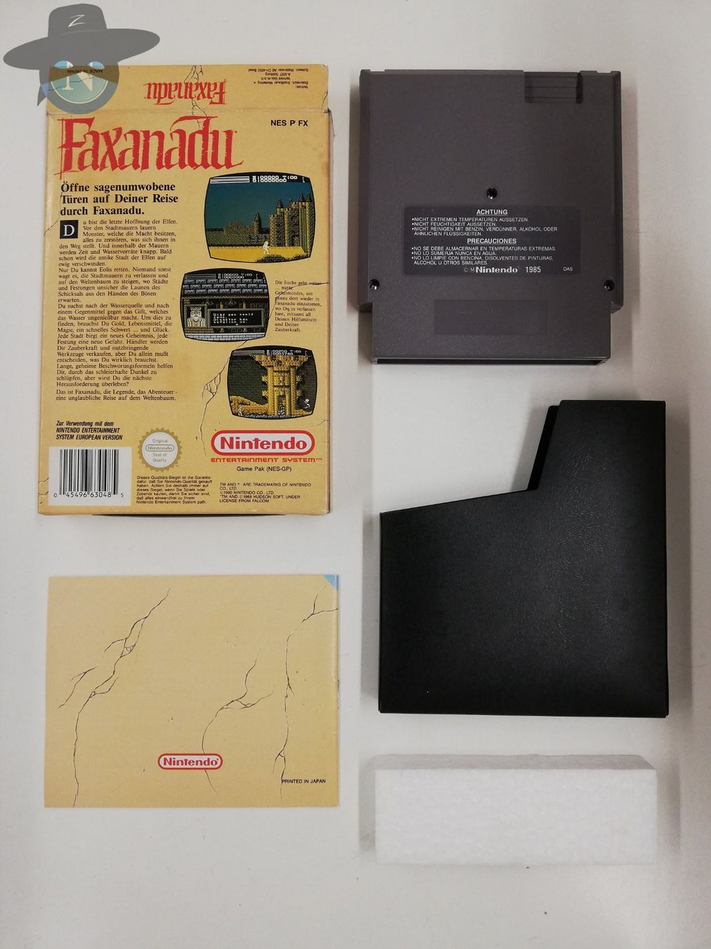 Giochi: Faxanadu in OVP / Nintendo NES – Usato da St. Gallen venduto da zorro_dc 1
