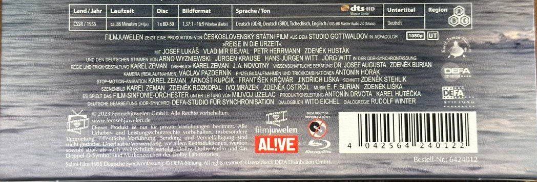 Tutti i DVDs: Reise in die Urzeit - Blu-ray - Top Zustand - Karel Zeman – Usato da Beringen venduto da Mantafisch1 2