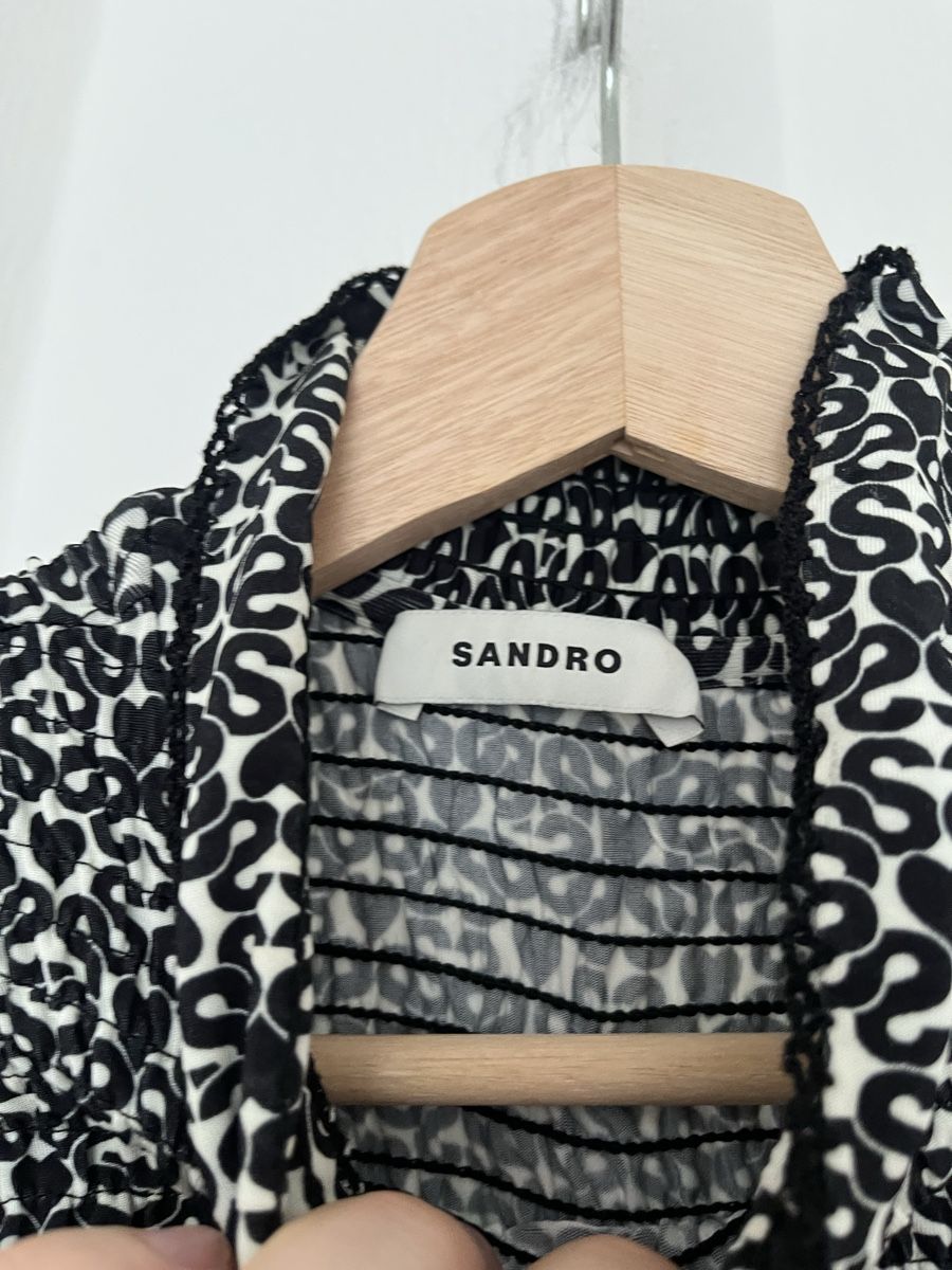 Sandro Camicette: Sandro Blouse Size M  – Usato da Lausanne venduto da Danash 4