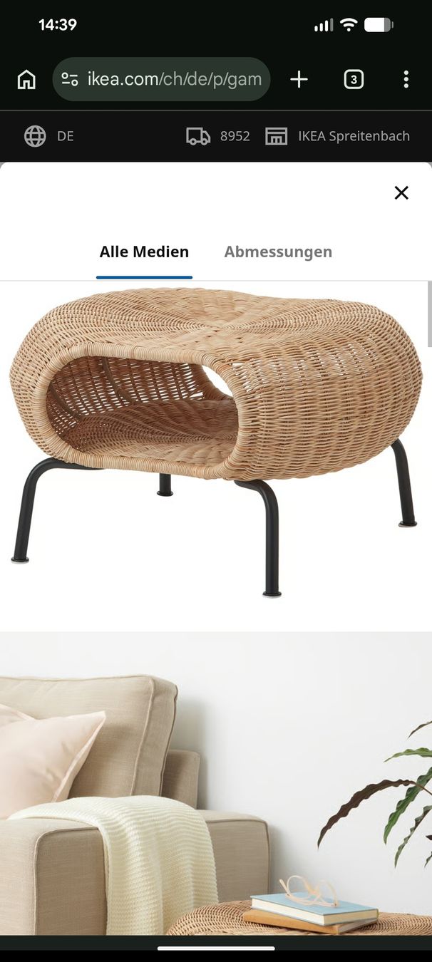 Ikea Tabourets: GAMLEHULT Hocker  – Neuf (Voir description) à Schlieren par claudiaboker 5