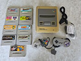 Nintendo Super Famicom console avec 9 jeux et 2 manettes