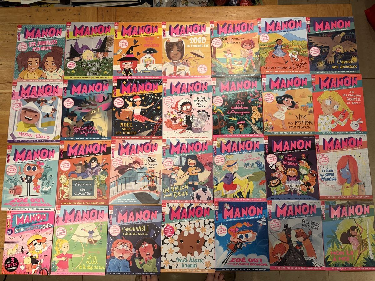 Fumetti: Manon magasine 27 + 2 – Usato da Echallens venduto da JAR69