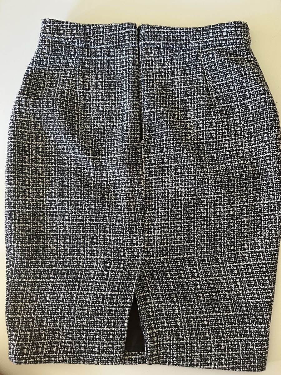 Gonne: Forever New Bleistiftrock Gr. 36 Tweed-Muster  – Usato da Münsingen venduto da dan_tw5r 1