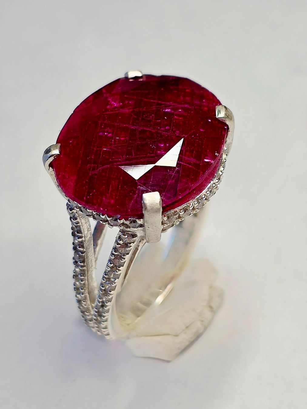Anelli: Rubin Fingerring – Nuovo (secondo la descrizione) da Zürich venduto da Benedikt21 8