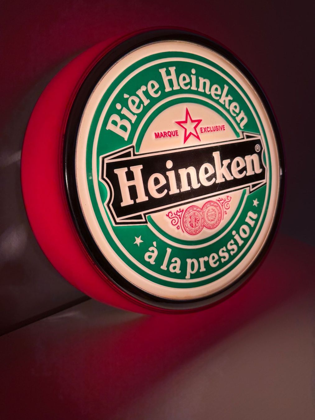 Lampade: Alte Heineken Leuchtreklame – Usato da Zwingen venduto da moje1 2