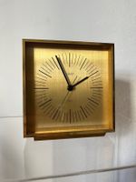 Mid Century Tisch Uhr Looping Heinicke Zurich 1.8kg schwer