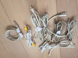 8 x LAN/Ethernet / Patch-Kabel