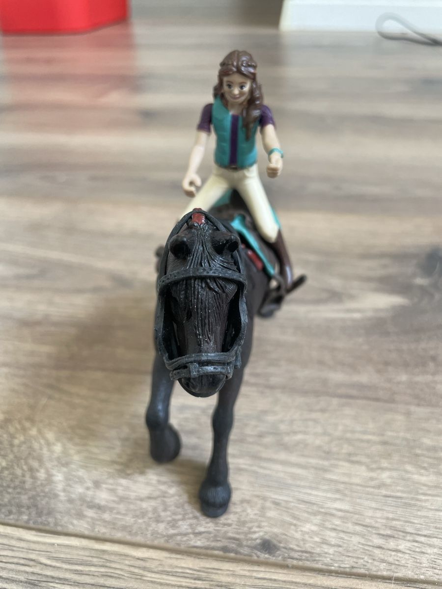 Schleich Figurines: Schleich Pferd mit Reiterin  – D'occasion à Dornach par san_s2qy 1