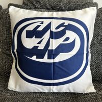 Ambri Piotta Kissenbezug Tessin Valascia Eishockey Sofa