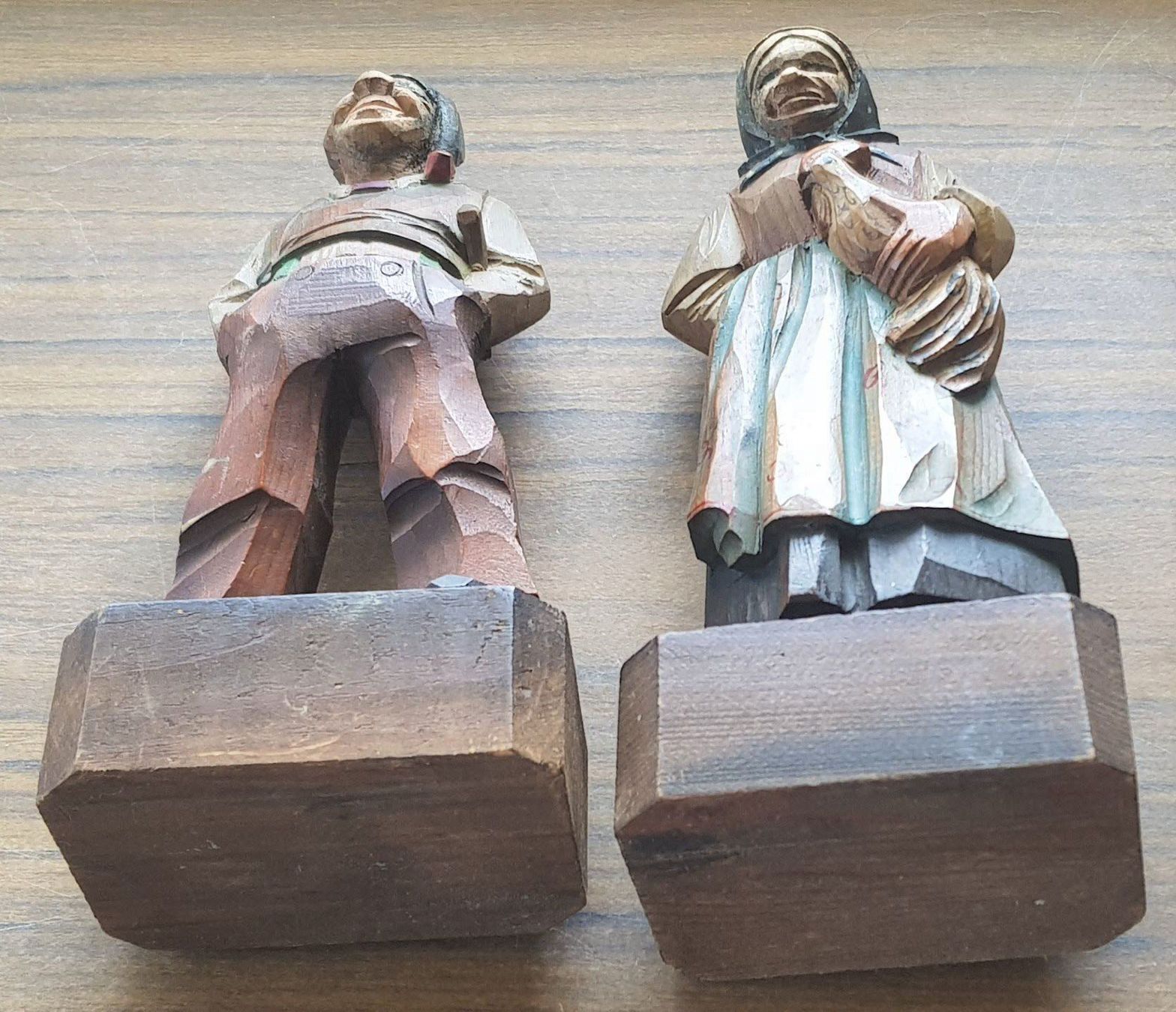 Figuren: Holzfiguren Paar Brienz – Gebraucht aus Mörschwil von antiksalon 8