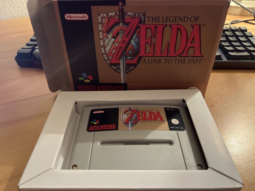 The Legend of Zelda A Link to The Past Super Famicom Original - Jogo