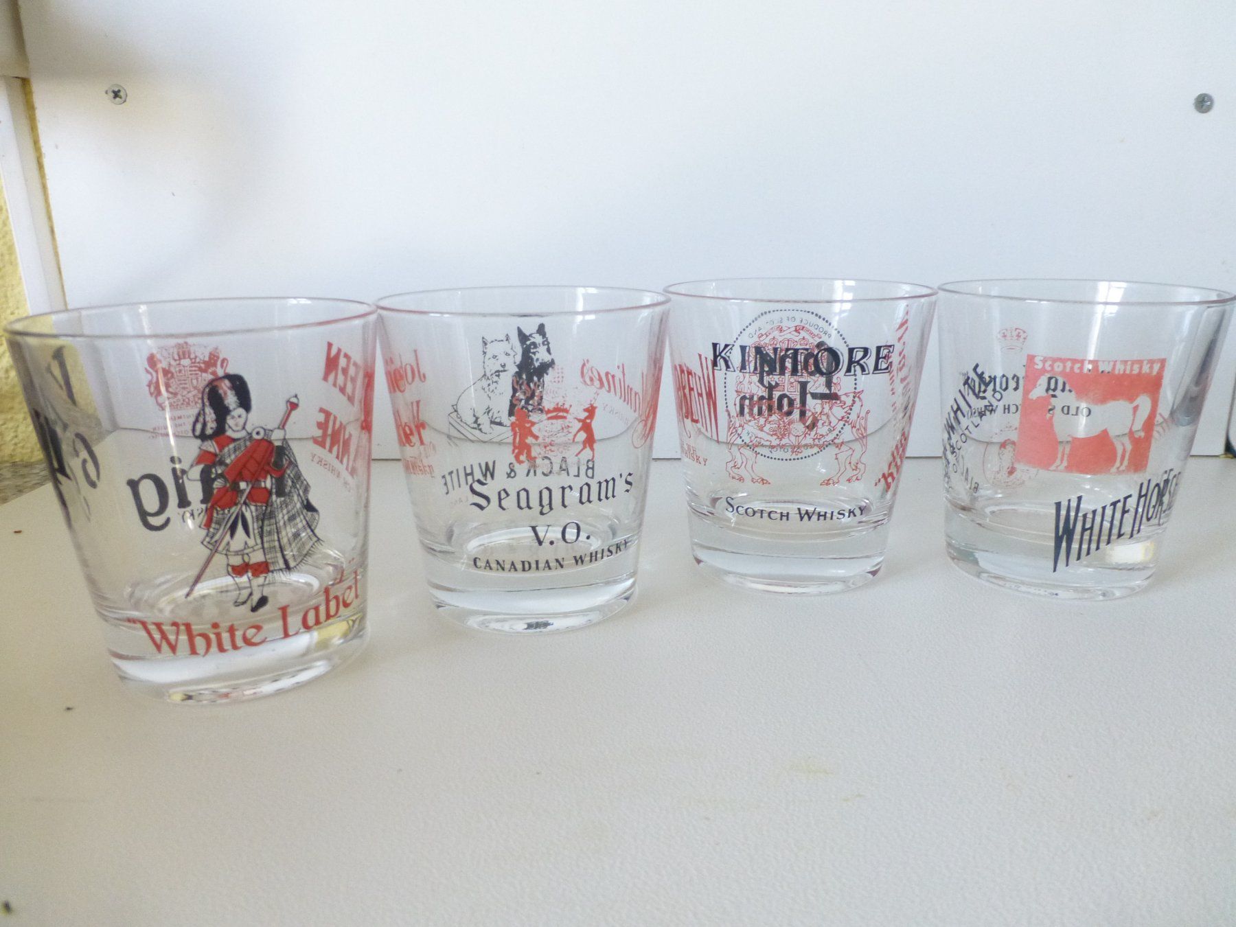 Bicchieri: Whiskyglas Glas Gläser Trinkgläser – Nuovo (secondo la descrizione) da Reinach BL venduto da Spider63 2
