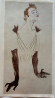 Henri de Toulouse-Lautrec, Yvette Guilbert Jugendstil Offset