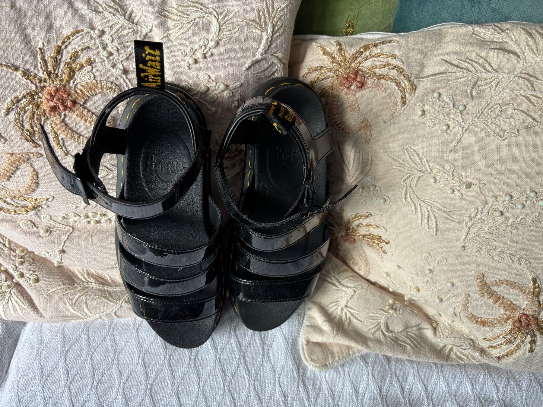 Dr. Martens Damenschuhe: BLAIRE BLACK PATENT LAMPER Schwarz – Gebraucht aus Zürich von STYLEHAUS 2