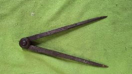 antiker Zirkel "aux Mines de Suede" 15cm