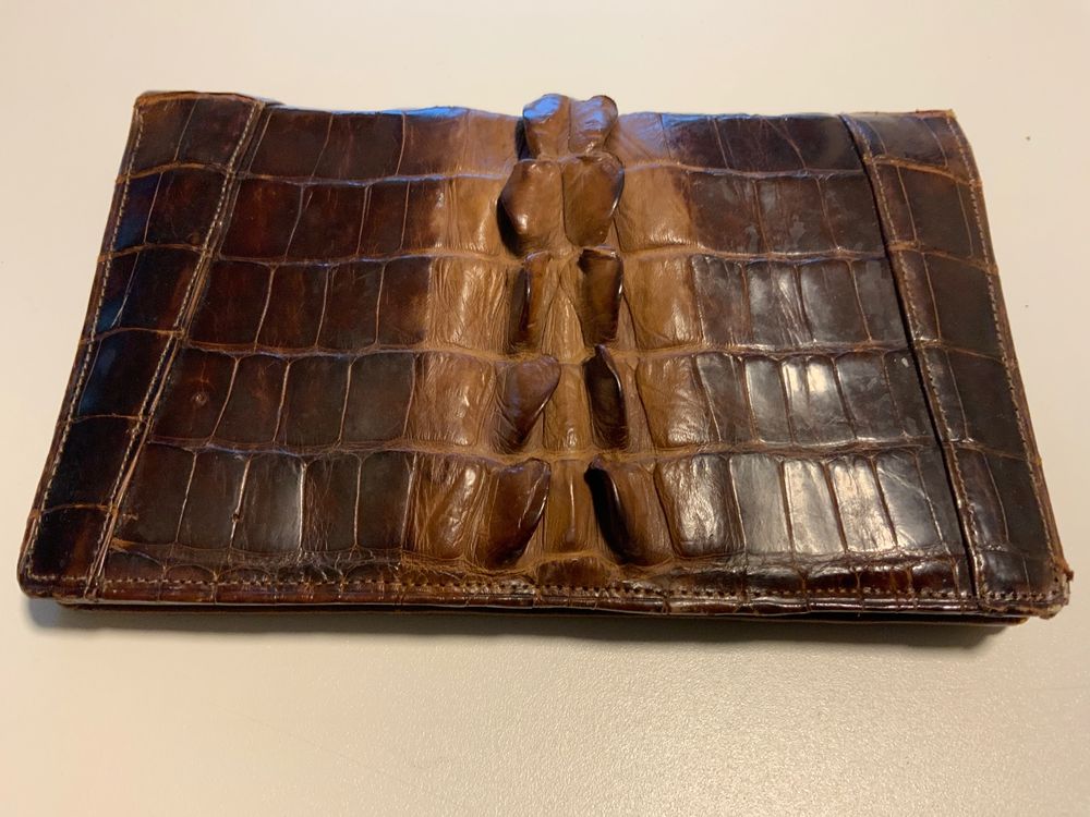 Clutch Tasche Krokodil Kaufen Auf Ricardo
