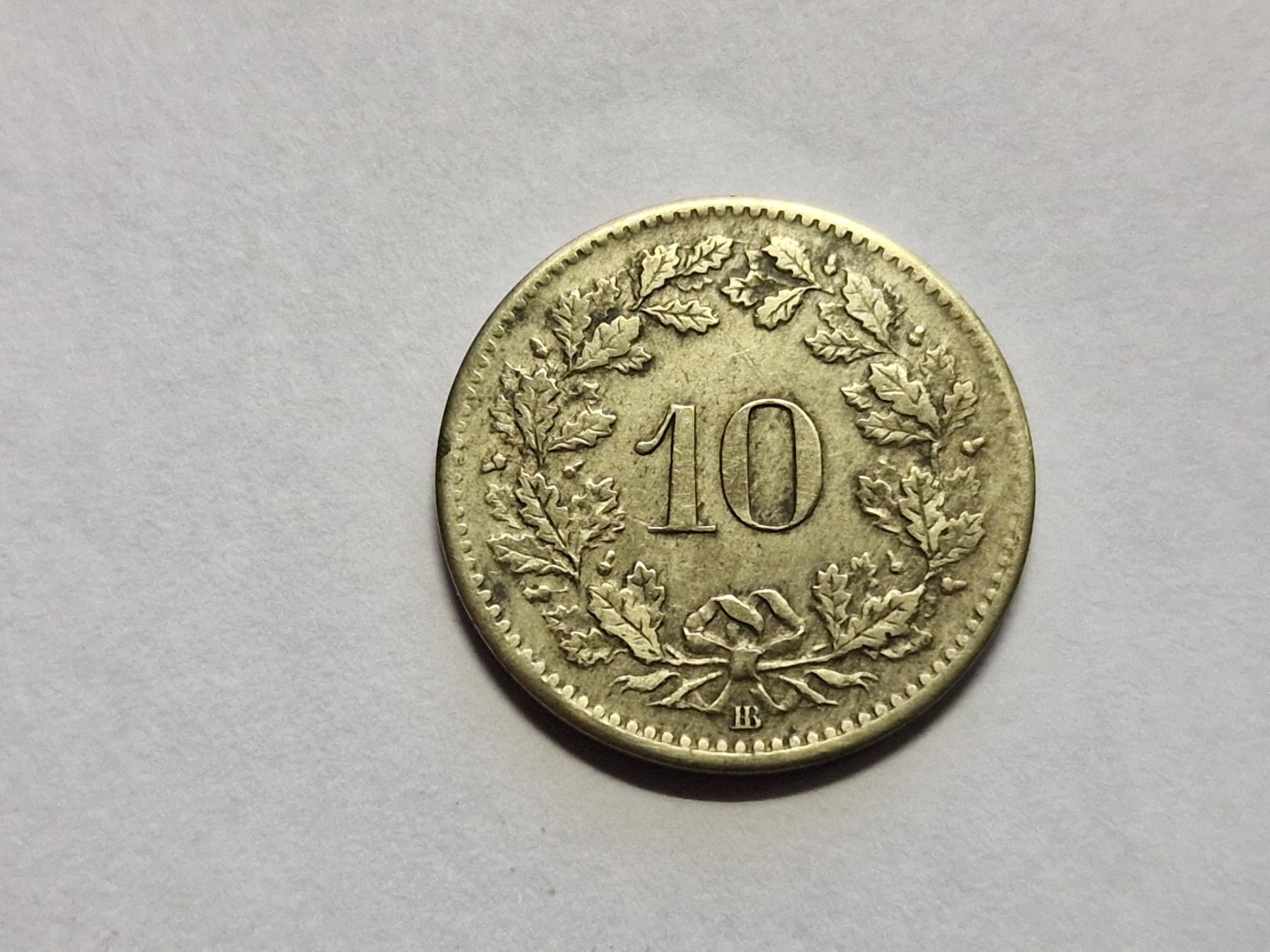 Toutes les monnaies: 10- Rappen 1850. – D'occasion à Zürich par Moreira01 3