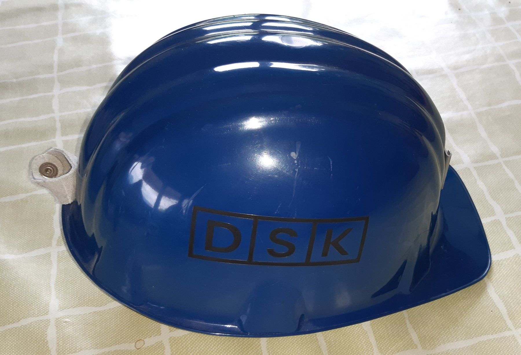 Caschi: Blauer Helm, Kunststoff, Original-Kumpelhelm DSK – Nuovo (secondo la descrizione) da Lausanne venduto da jag_sj6f 2