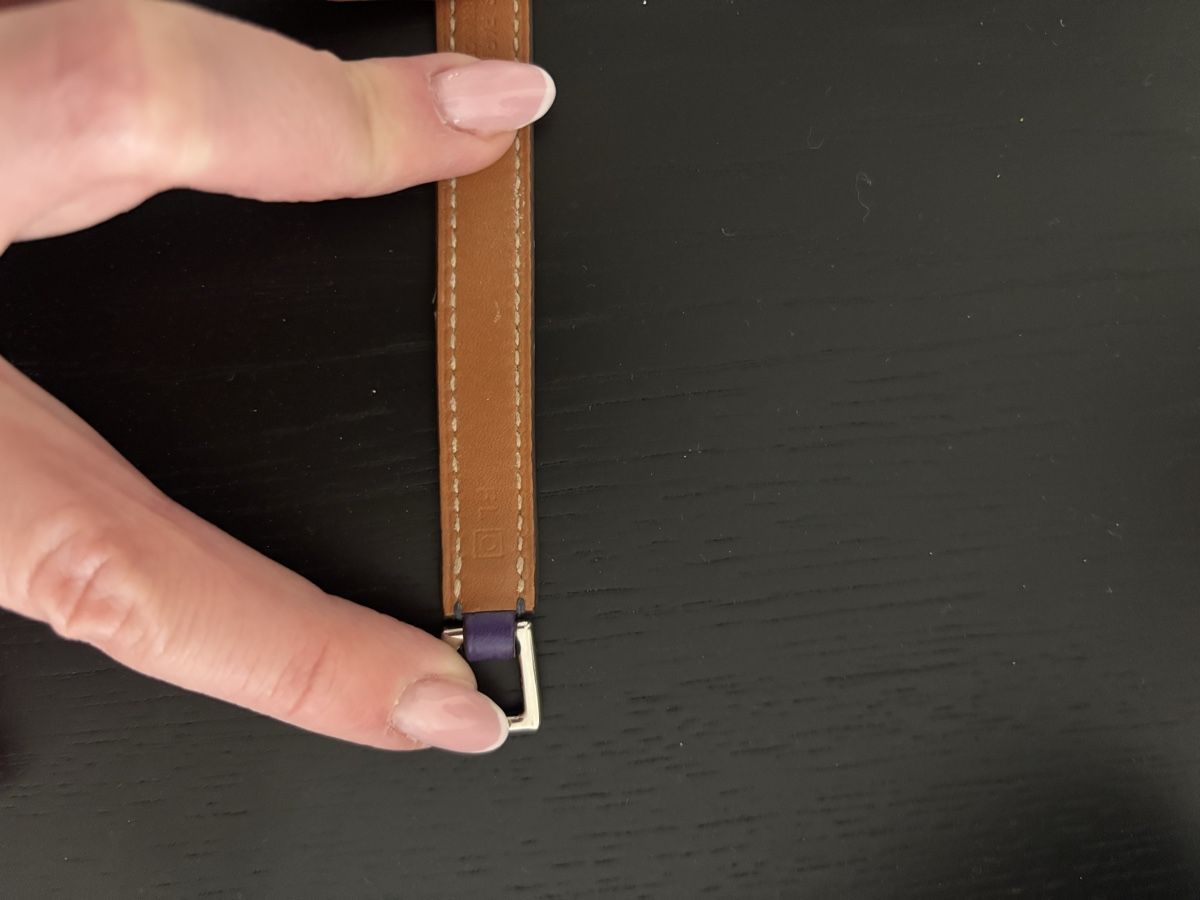 Hermès Bracciali & Braccialetti: Hermes Epsom Rivale Double Tour Bracelet Crocus Size S – Usato da Geneve venduto da wer_7s7p 3