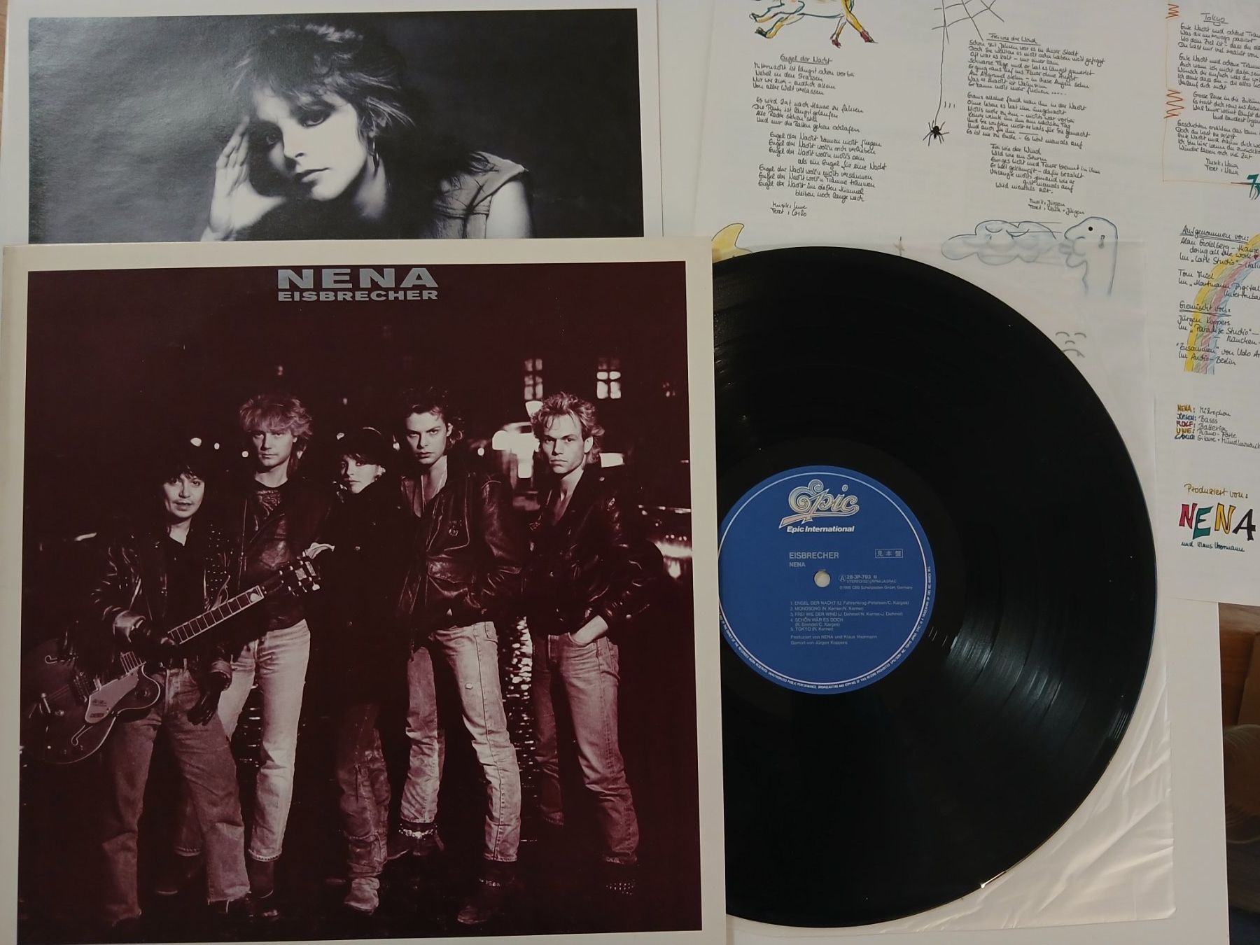 Schallplatten: NENA Eisbrecher Japan Promo LP – Gebraucht aus Luzern von Dangerous