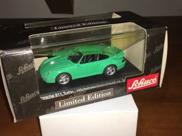 Porsche 911 (Typ 993) TURBO 1/43 mint green No Minichamps