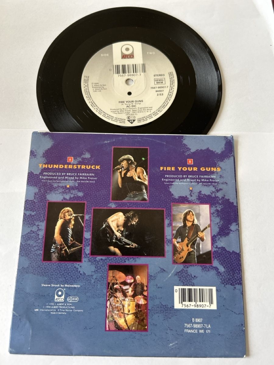 Dischi in vinile: AC/DC. 1990. THUNDERSTRUCK – Usato da Faulensee venduto da Mizuno06 1