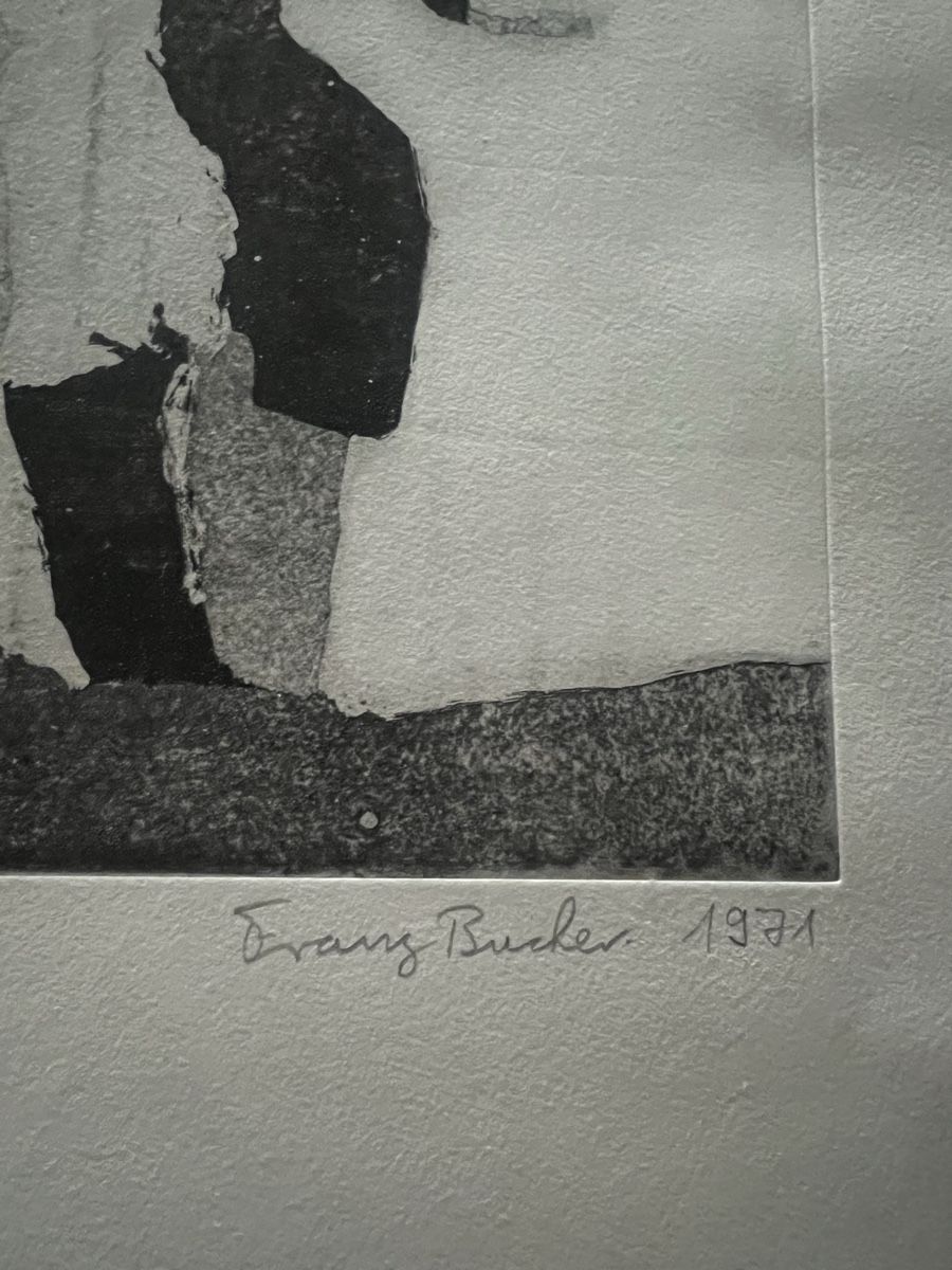 Grafica & Litografie: Franz Bucher, handsigniert – Usato da Rain venduto da Pic-Ass 3