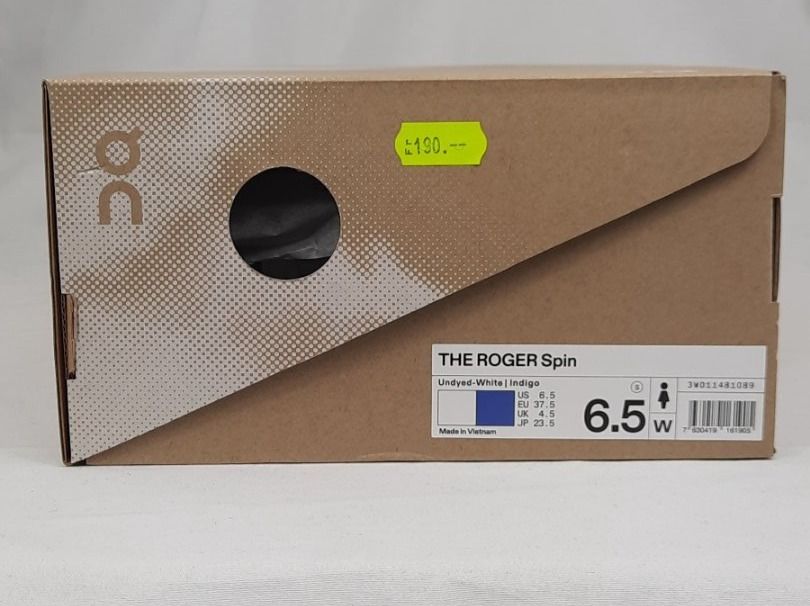 On Herrenschuhe: ON the Roger Spin Sneaker weiss indigo Gr. 37.5 – Neu und originalverpackt aus Seuzach von VT-Collections1 8