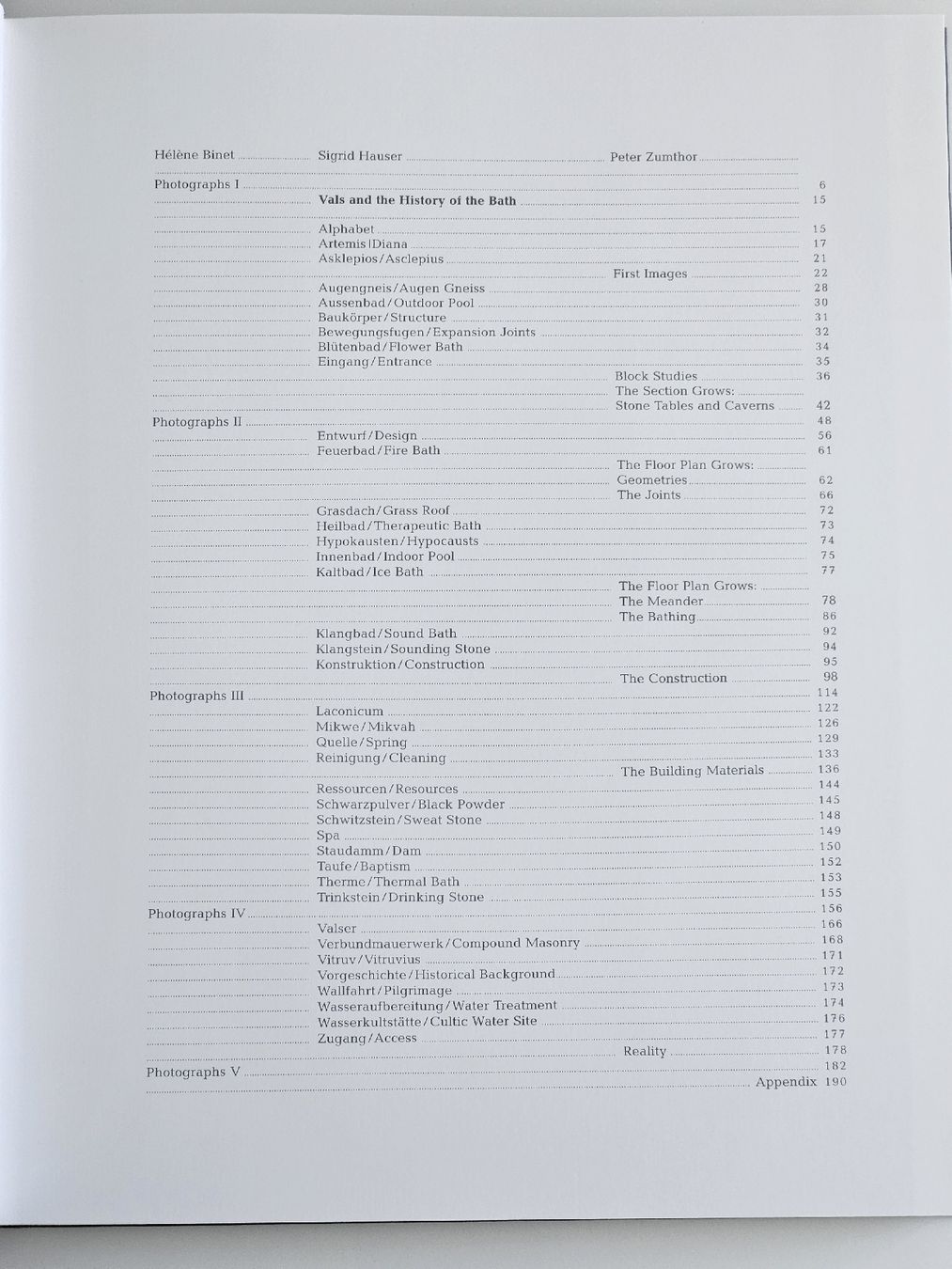 Libri: Peter Zumthor Therme Vals Buch - NEU – Nuovo e nell'imballaggio originale da Hinwil venduto da Justnox 3