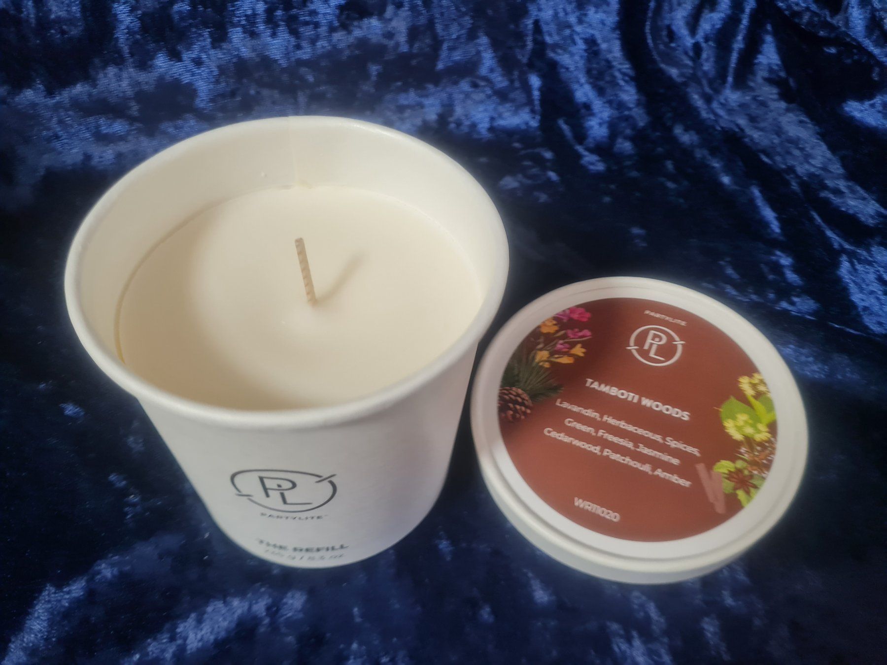 Partylite Bougies: PartyLite - Nachfüll-Kerze Tamboti Woods, Refillable – Neuf avec emballage d'origine à Othmarsingen par Kleibai