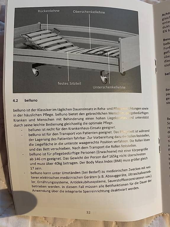 Betten: Pflegebett 90cm mal 200cm  – Gebraucht aus Neftenbach von hangi60 3