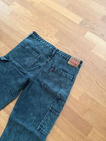 Levi’s Carpenter Jeans Men's Green Denim size W34 L34