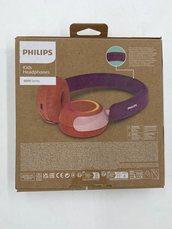 Philips Kopfhörer: PHILIPS | On-Ear Kinderkopfhörer | 4000 | Magenta – Neu (gemäss Beschreibung) aus Wittenbach von Restwert_St-Gallen 7