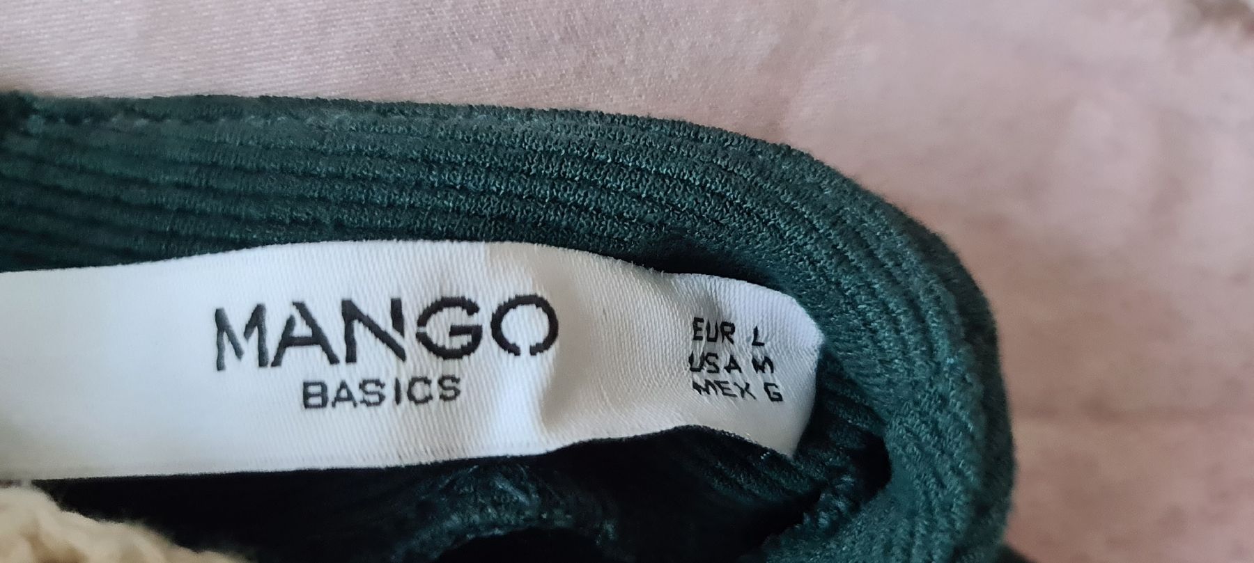 Mango Kleider: Robe trapèze vert foncé Mango - Taille L – Neu (gemäss Beschreibung) aus Renens VD von del_t2kx 3