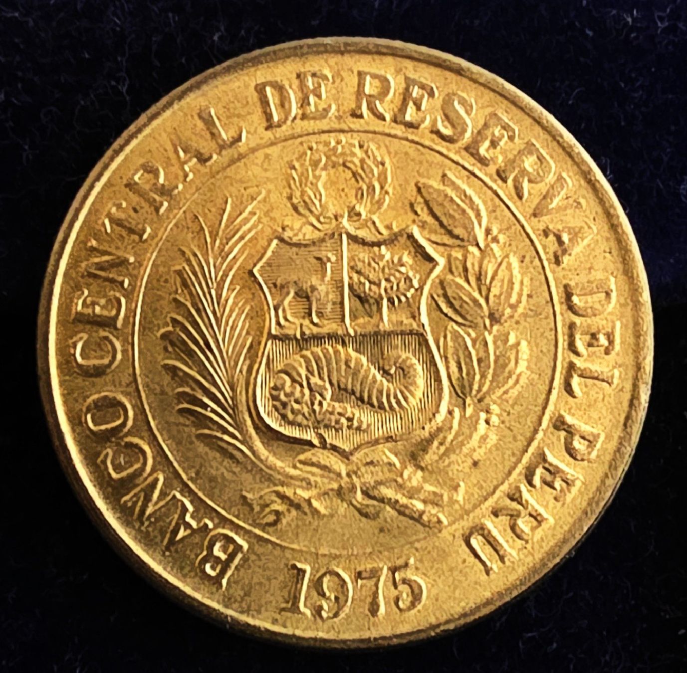Alle Münzen: PERU' UN SOL DE ORO 1975 – Gebraucht aus winterthur von CoinPassion 1