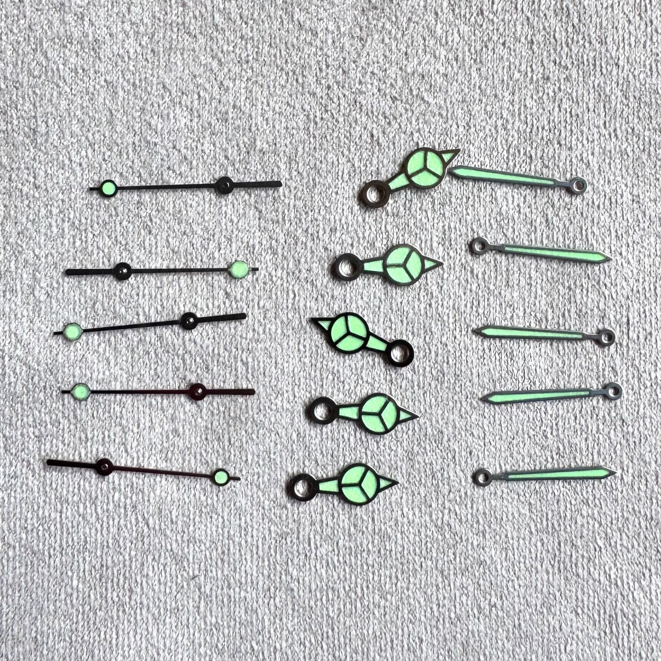 Uhren: Vintage Mercedes Watch Hands Set – Neu (gemäss Beschreibung) aus Arzier-Le Muids von Avanna