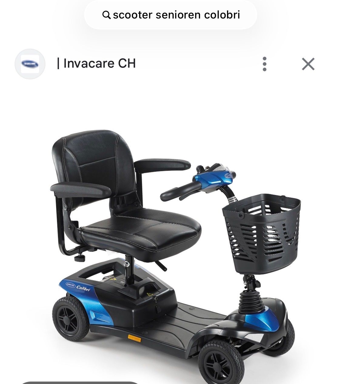 Elektromobile: Colobri E-Scooter Seniorenmobil – Gebraucht aus hochdorf von Driana01