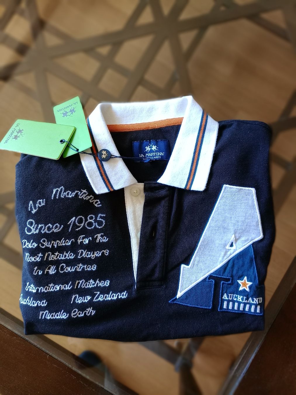 Magliette Polo: La Martina  Polo Shirt – Nuovo e nell'imballaggio originale da Disentis-Muster venduto da Bix03