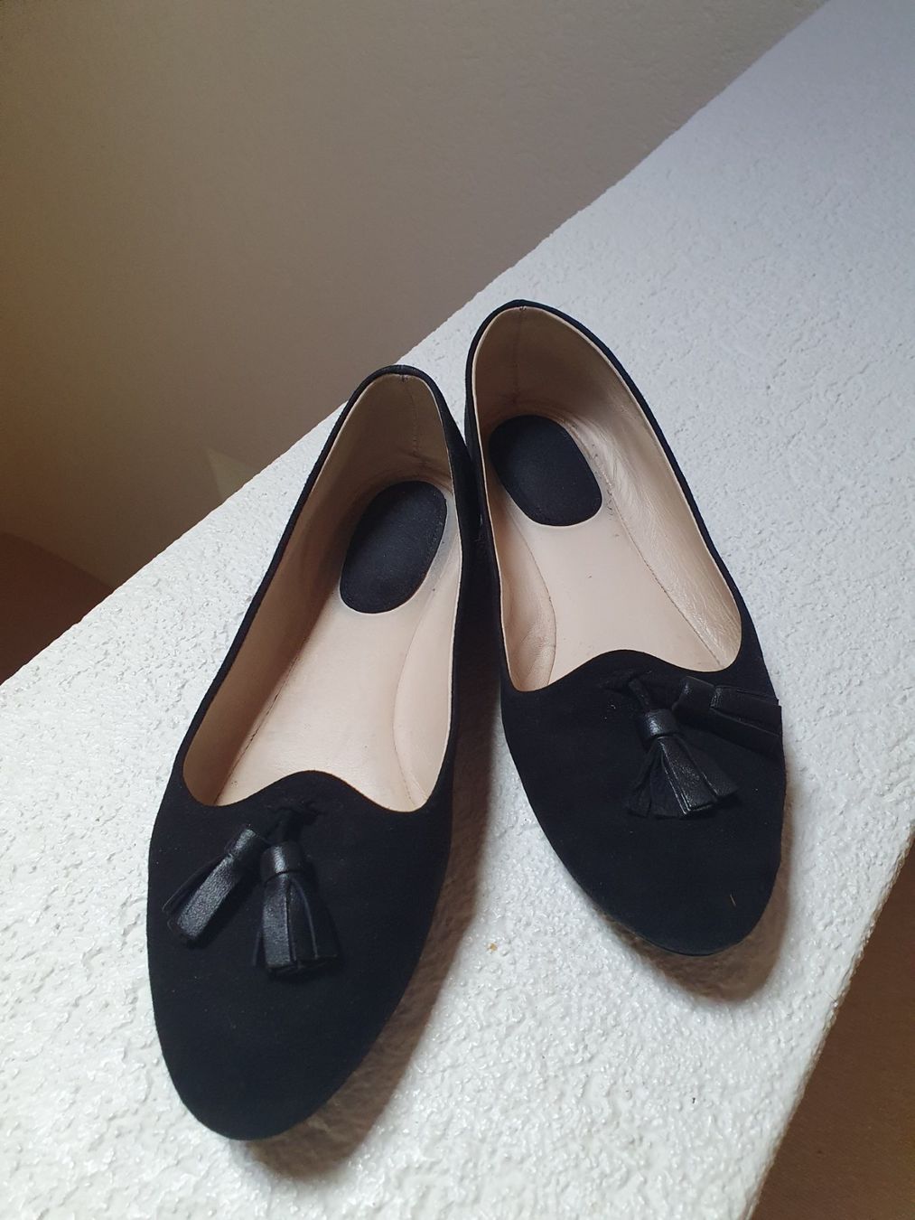 Navyboot Damenschuhe: Navyboot Slipper Wildleder schwarz Grösse 38 – Gebraucht aus Teufen AR von pischa