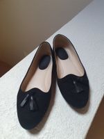 Navyboot Slipper Wildleder schwarz Grösse 38