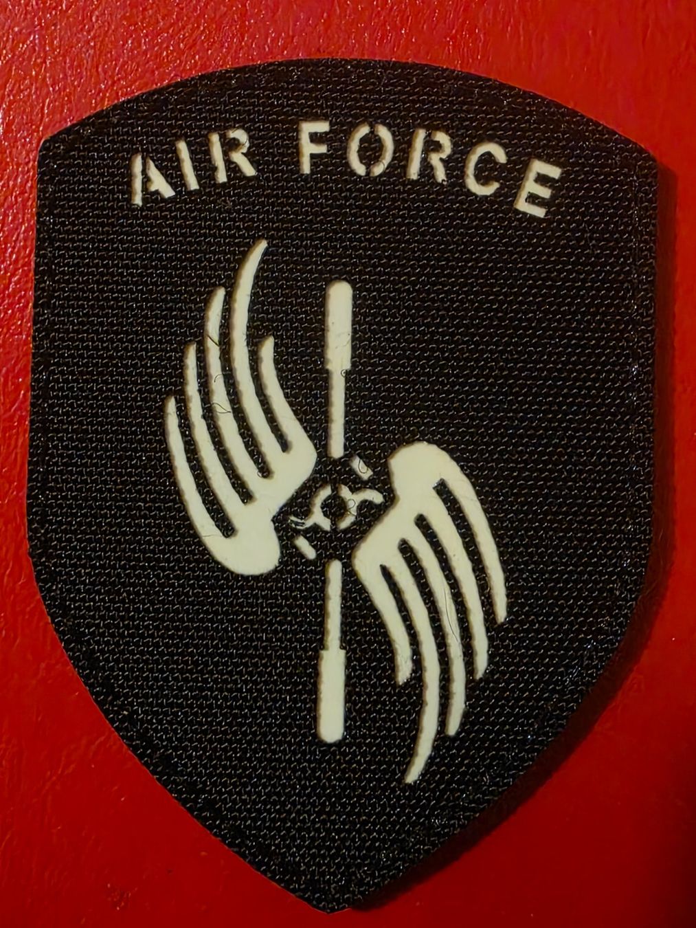 Schweizer Armee Placchette & Badge: Luftwaffe Abzeichen Swiss Air Force klett – Usato da Prangins venduto da AdjEM08