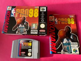 NBA PRO 98 SPIEL FÜR NINTENDO 64 IN ORIGINALSCHACHTEL