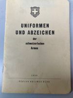 Uniformen und Abzeichen der Schweizer Armee um 1960