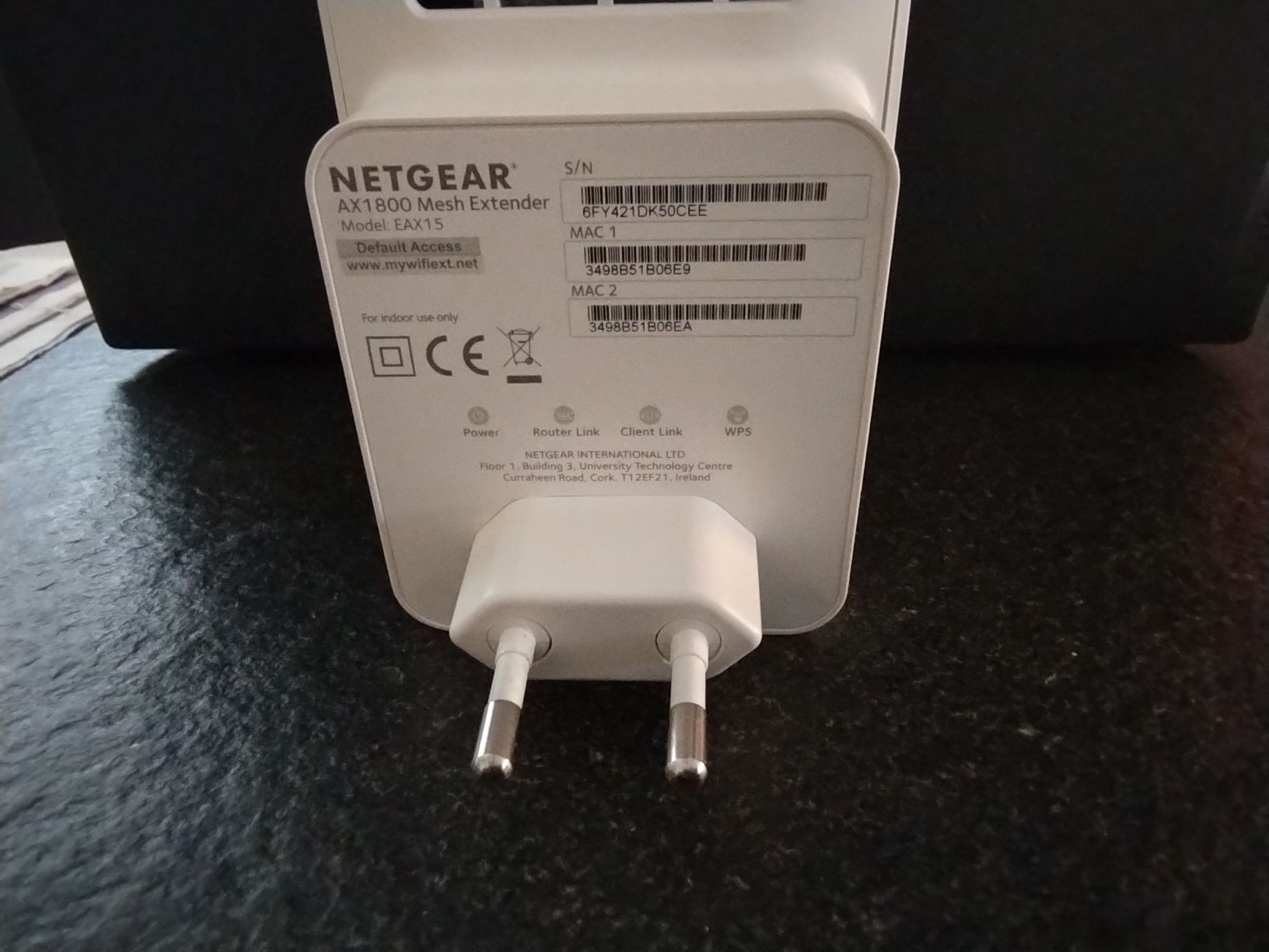 Netgear Wlan: NETGEAR AX1800 WiFi 6 Mesh Extender, CH-Version, neuwertig – Neu (gemäss Beschreibung) aus Rüti ZH von Lux05 3