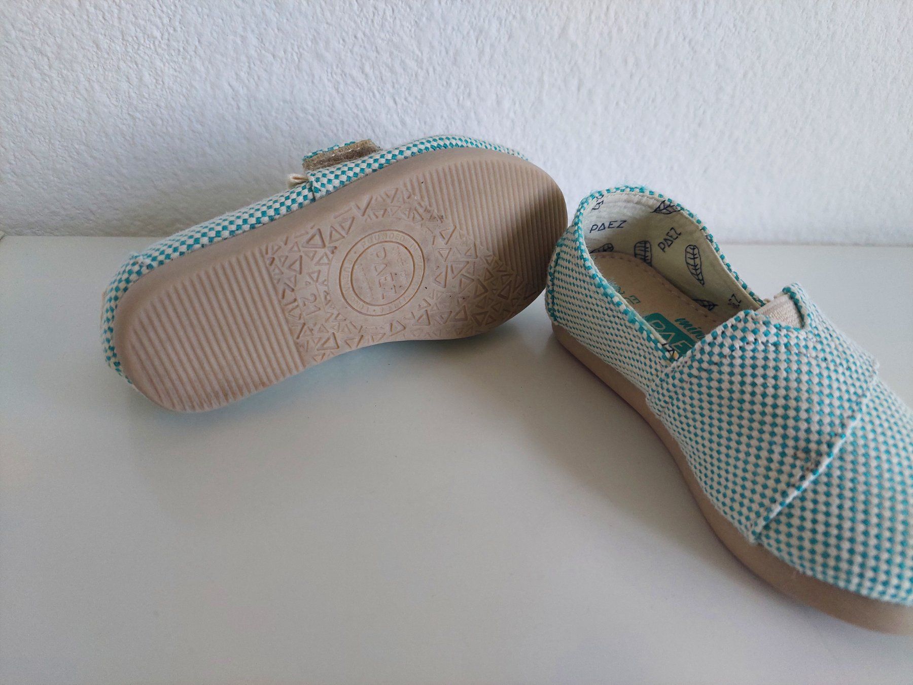 Schuhe für Jungen: HELLBLAUE SOMMER STOFFSCHUHE GR. 21 VON PAEZ – Gebraucht aus Münchenstein von Strupfi 2