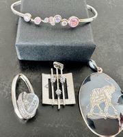 Konvolut von Vintage Silberschmuck