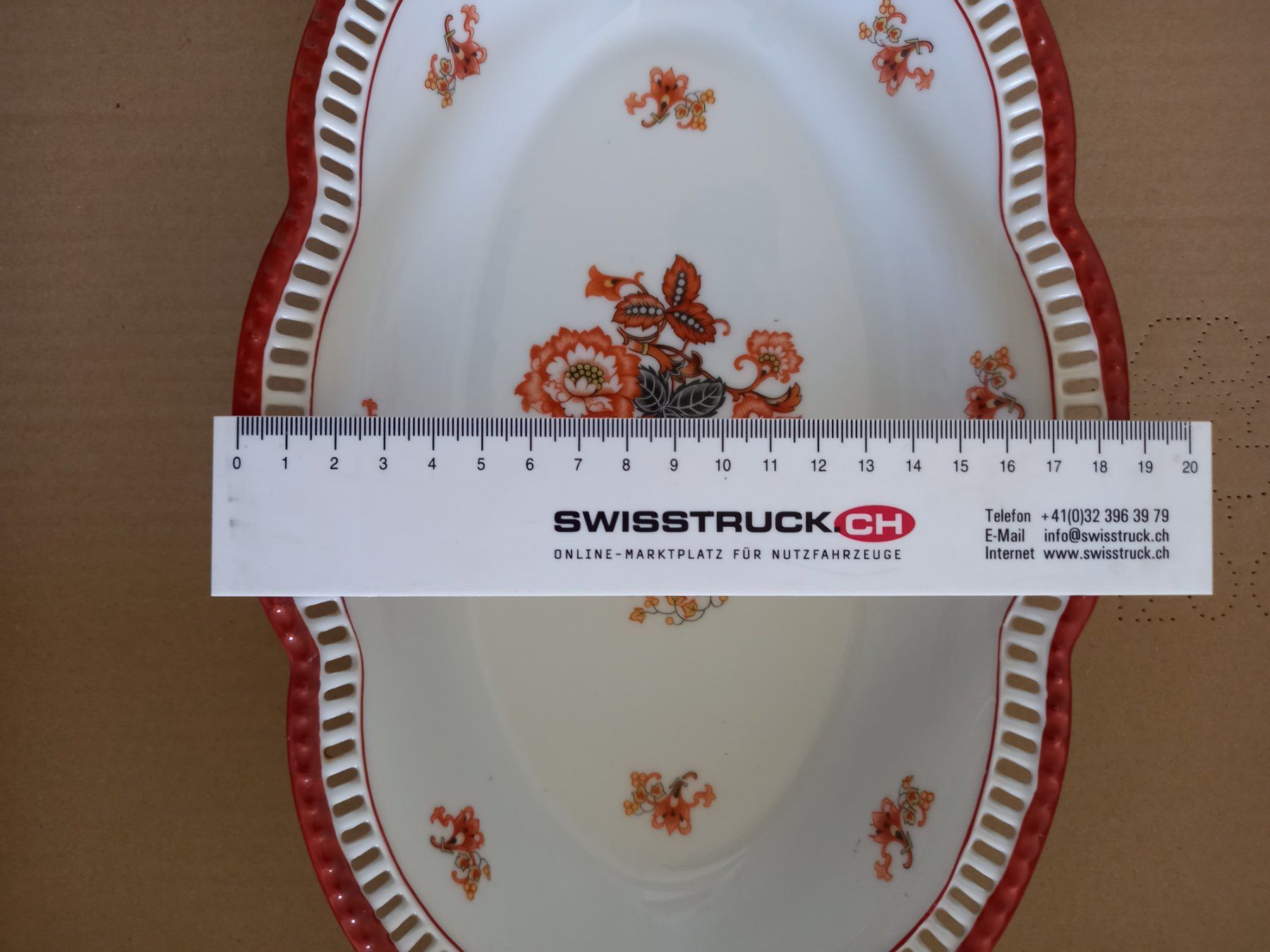 Ciotole: Hübsche Bavaria Schale mit Blumenmuster, Fruchtschale – Usato da Roggwil BE venduto da Ruefi222 5