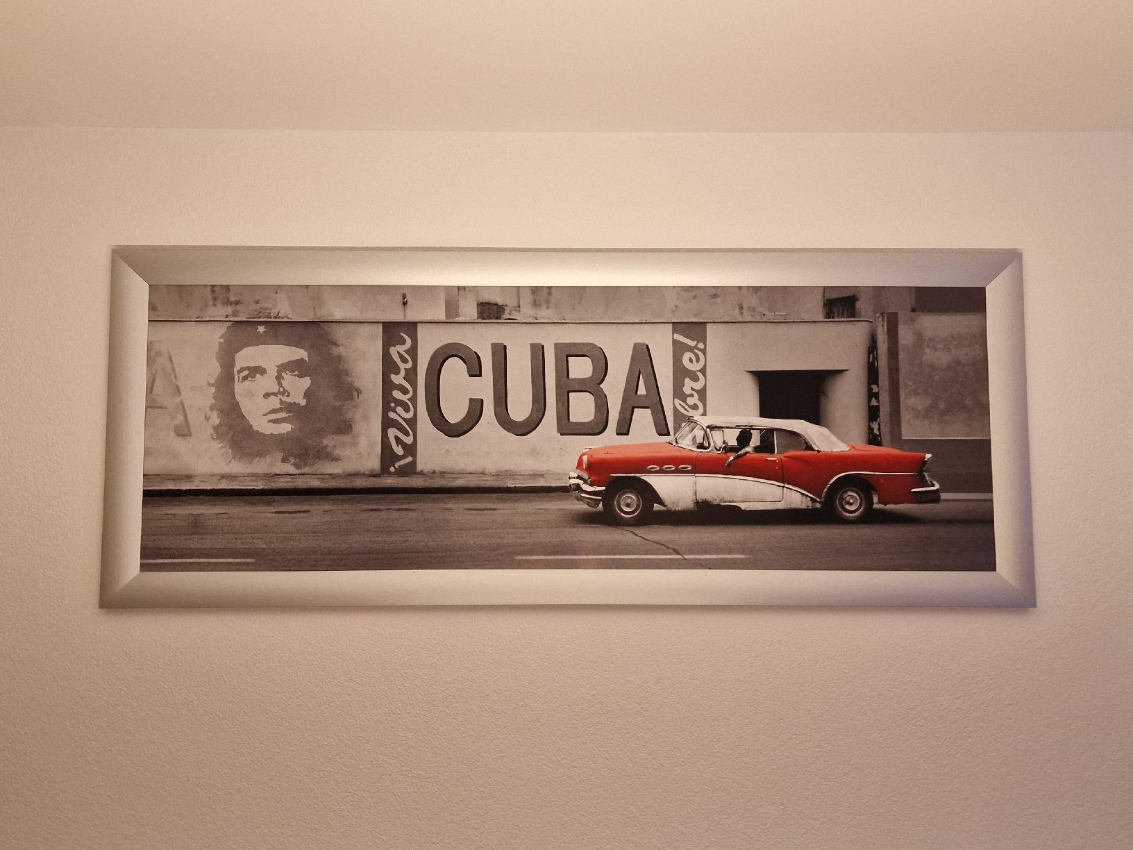 Foto & Immagini: Cuba Bild mit Oldtimer, gerahmt – Usato da Sursee venduto da new_original