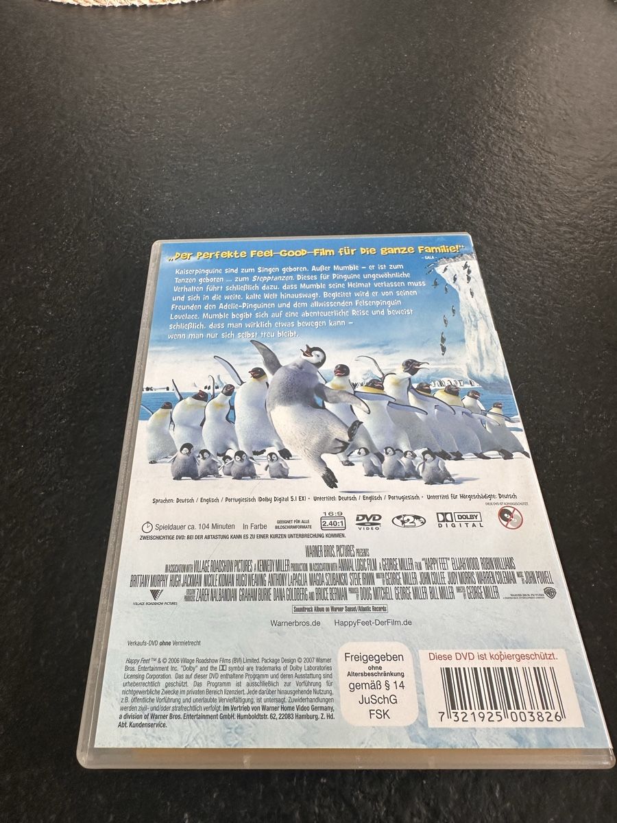 Tutti i DVDs: Happy Feet DVD – Usato da Flüelen venduto da sas_pl7j 1